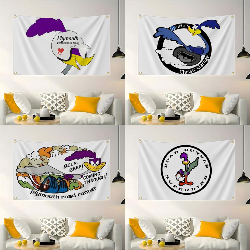 Outdoor Furniture Plymouth - P-Plymouth R-Roadrunner Flags Decoratieve vlaggen voor