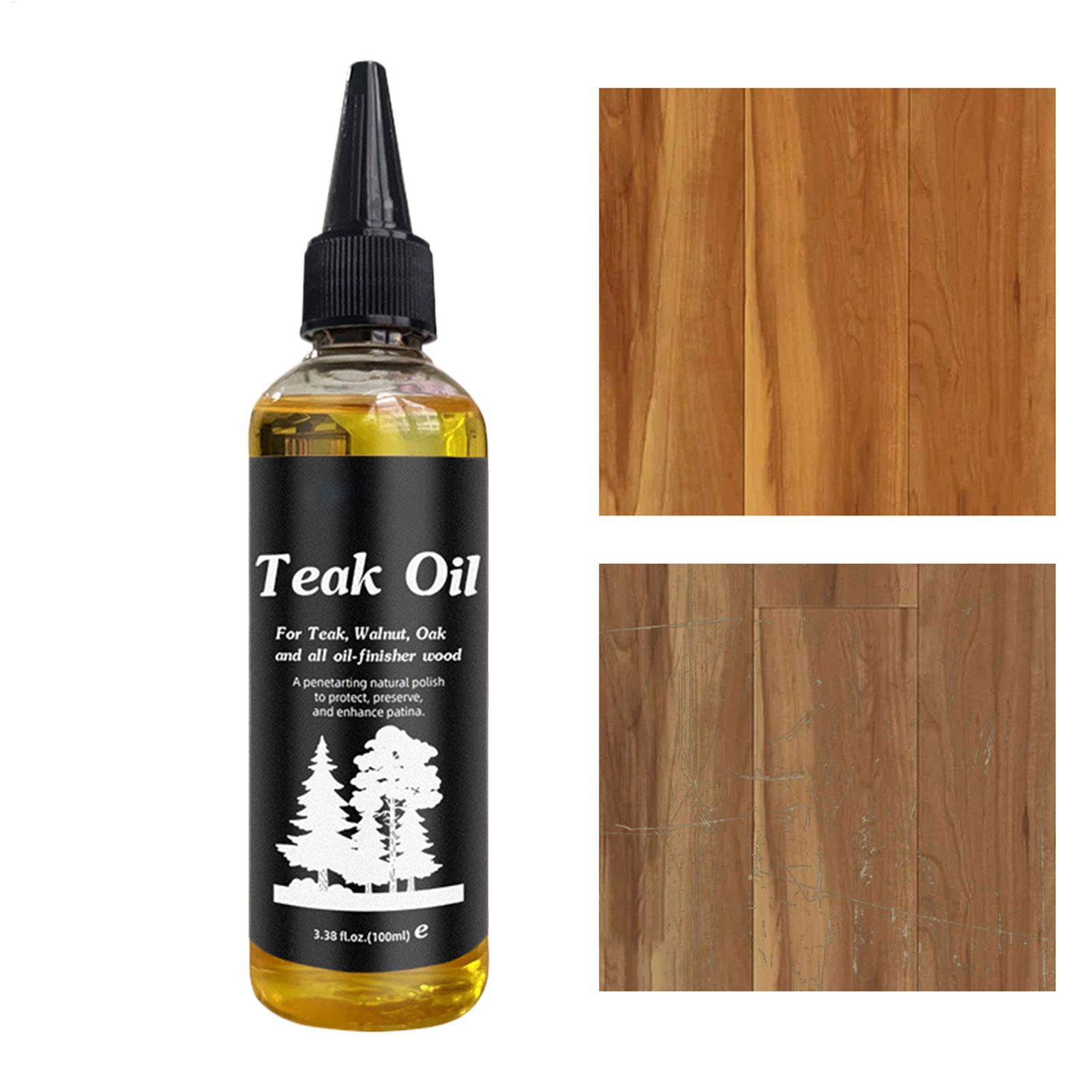 Outdoor Furniture Teak - 100ml Meubelolie Houtpolijstmiddel Meubel Hardhoutpolijstmiddel Conditioner