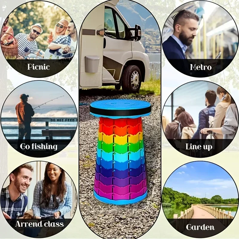 Regenboog Telescopische Campin - Outdoor Furniture Set recensie en prijs
