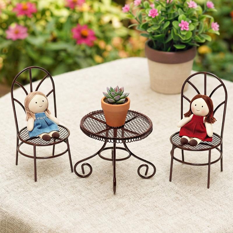 1/3 stuks poppenhuis tuin disp - Outdoor Furniture Sales recensie en prijs
