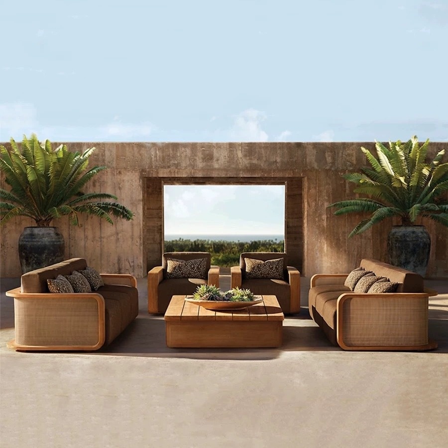 # Teak moderne, eenvoudige des - Outdoor Furniture Teak recensie en prijs