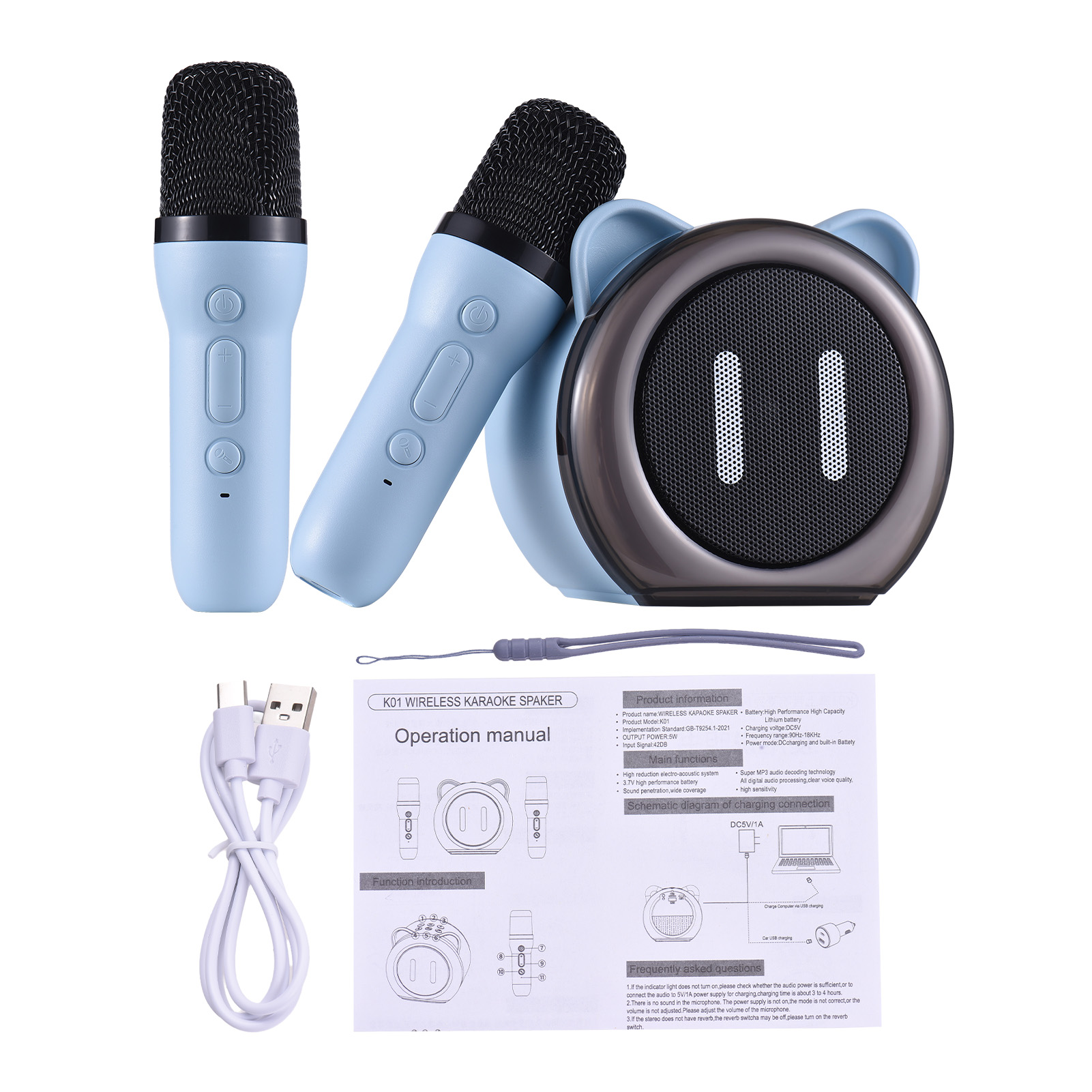 Karaokemachine met 2 draadloze - Outdoor Furniture Set recensie en prijs
