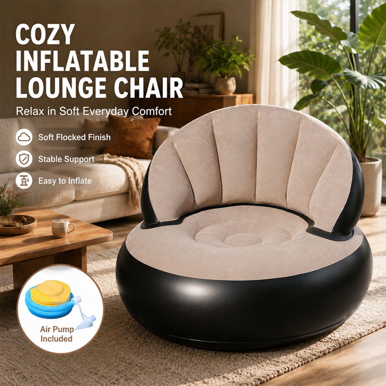 Opblaasbare stoel voor volwass - Outdoor Furniture Sales recensie en prijs
